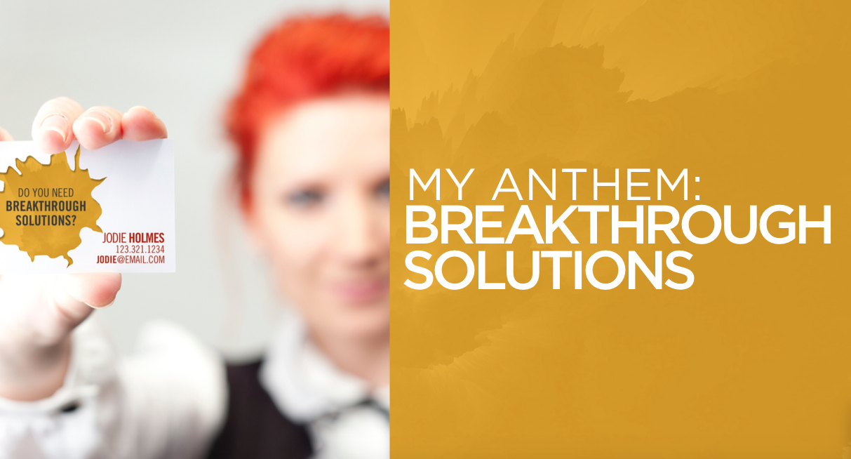 Breakthrough Solutions Innovation Anthem